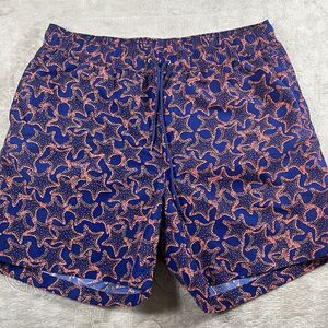 Brooks Brothers Swim Trunks Shorts Mens Large Starfish 346 Swim Trunk Beach Wear